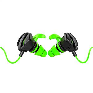 Rampage RM-K26 RATLE 3,5mm Gaming Kulak İçi Mikrofonlu Kulaklık - Yeşil