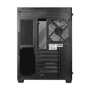 RAMPAGE ICEBLADE BLACK 7x120mm ARGB FANLI MidT ATX GAMING KASA