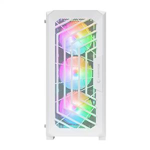 RAMPAGE SPEAR 4x120mm RGB FANLI 750W 80PLUS BRONZE MidT ATX GAMING BEYAZ KASA
