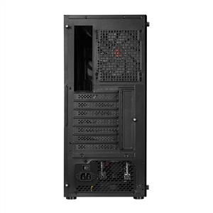 RAMPAGE COMPACT 4x120mm RGB FANLI 750W 80PLUS BRONZE MidT ATX GAMING KASA