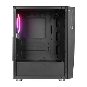 RAMPAGE HACKER 4x120mm RGB FANLI 650W 80PLUS BRONZE MidT ATX GAMING KASA