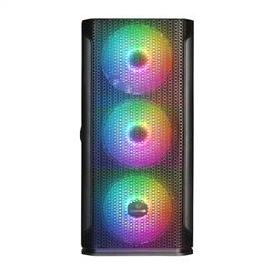 RAMPAGE TRAPPER 3x140mm ARGB FANLI 750W 80PLUS BRONZE MidT ATX GAMING KASA