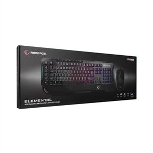 RAMPAGE KM-R96 ELEMENTAL TR Q GAMING KLAVYE MOUSE SET