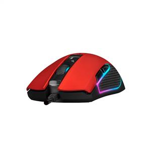RAMPAGE SMX-R600 PYTHON 12400 DPI KABLOLU GAMING MOUSE-KIRMIZI