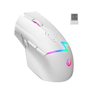 RAMPAGE DROP M3 10000 DPI ŞARJLI KABLOSUZ GAMING MOUSE-BEYAZ
