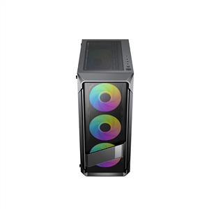 RAMPAGE BLADE 600W 80PLUS SİYAH 4x120mm Sabit RGB FAN MİD-T GAMING KASA