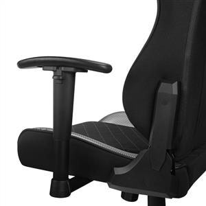 Rampage KL-R83 CARBON Üst Seviye Terletmez Kumaş Gri/Siyah Gaming Oyuncu Koltuğu