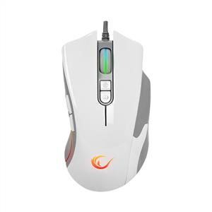 RAMPAGE SMX-R22 PHOENIX V2 12800 DPI RGB KABLOLU GAMING MOUSE-BEYAZ