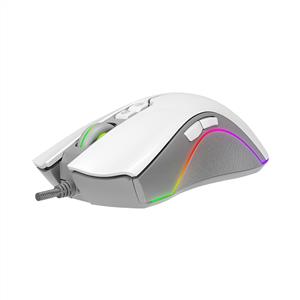 RAMPAGE SMX-R22 PHOENIX V2 12800 DPI RGB KABLOLU GAMING MOUSE-BEYAZ