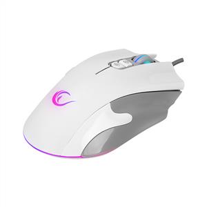 RAMPAGE SMX-R22 PHOENIX V2 12800 DPI RGB KABLOLU GAMING MOUSE-BEYAZ