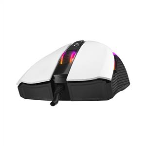 RAMPAGE SMX-R44 6400 DPI RGB KABLOLU GAMING MOUSE-BEYAZ
