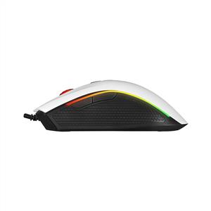 RAMPAGE SMX-R44 6400 DPI RGB KABLOLU GAMING MOUSE-BEYAZ