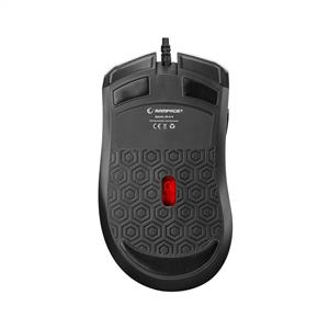 RAMPAGE SMX-R44 6400 DPI RGB KABLOLU GAMING MOUSE-BEYAZ