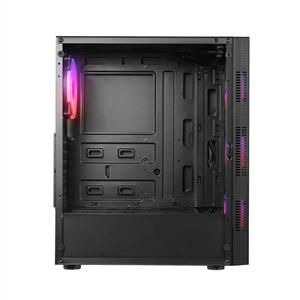 RAMPAGE PLAID V5 600W 80PLUS BRONZE 4x120mm RGB FANLI MidT ATX SİYAH KASA
