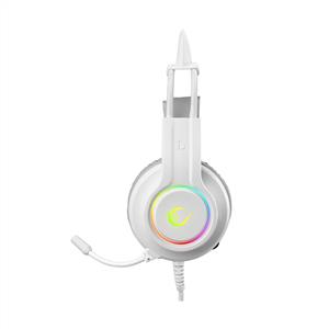 Rampage RM-K91 X-CATTY Beyaz USB 7.1 Version RGB Gaming Oyuncu Mikrofonlu Kulaklık
