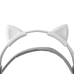 Rampage RM-K91 X-CATTY Beyaz USB 7.1 Version RGB Gaming Oyuncu Mikrofonlu Kulaklık
