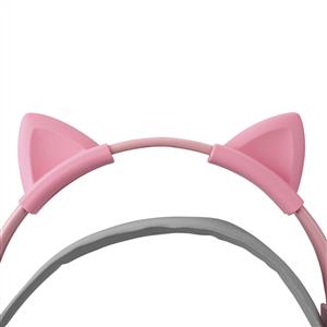 Rampage RM-K91 X-CATTY Pembe USB 7.1 Version RGB Gaming Oyuncu Mikrofonlu Kulaklık