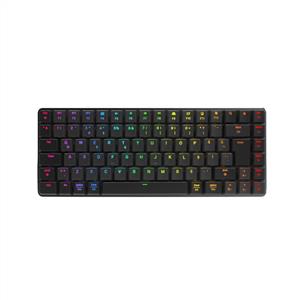 RAMPAGE W-GRANITE RED SWITCH RGB BLUETOOTH GAMING KLAVYE-SIYAH/GRI