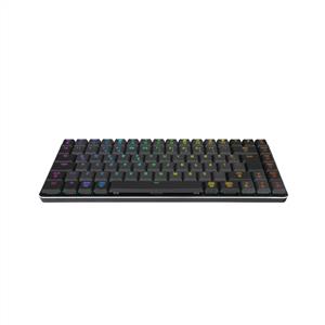RAMPAGE W-GRANITE RED SWITCH RGB BLUETOOTH GAMING KLAVYE-SIYAH/GRI