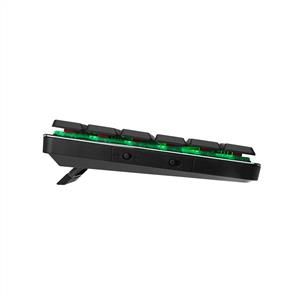RAMPAGE W-GRANITE RED SWITCH RGB BLUETOOTH GAMING KLAVYE-SIYAH/GRI