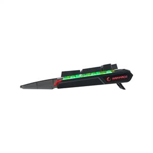 RAMPAGE CARBON RGB Q BILEK DESTEKLI RED SWITCH GAMING KLAVYE