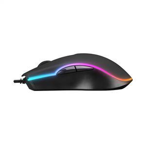 RAMPAGE KM-99 DOBBLE RAINBOW BLACKLIGHT GAMING KLAVYE MOUSE SET