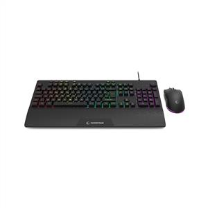 RAMPAGE ECLIPSE RGB Q GAMING KLAVYE MOUSE SET