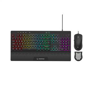 RAMPAGE ECLIPSE RGB Q GAMING KLAVYE MOUSE SET