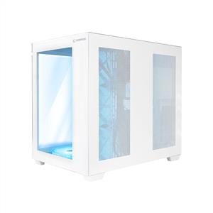 RAMPAGE ICEBLADE PRO WHITE 7x120mm ARGB FANLI MidT ATX GAMING KASA