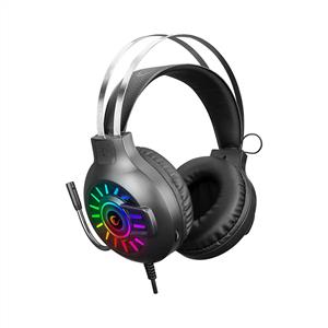 Rampage RM-K44 ZENGIBAR Siyah 7.1 Surround RGB Işık Efekti Mikrofonlu Oyuncu Kulaklığı