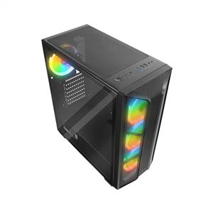 RAMPAGE SAILOR 4x120mm Rainbow Fanlı 650W 80Plus BRONZE MidT ATX GAMING KASA