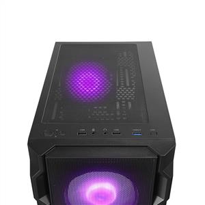 RAMPAGE WOON MESH SİYAH 4x120mm FANLI 650W 80PLUS BRONZE ARGB MidT ATX GAMING KASA