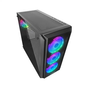 RAMPAGE ELYSIAN MESH SİYAH 4x120mm ARGB FANLI 750W 80PLUS BRONZE MidT ATX GAMING KASA