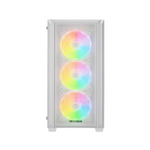 RAMPAGE ELYSIAN MESH BEYAZ 4x120mm ARGB FANLI 750W 80PLUS BRONZE MidT ATX GAMING KASA