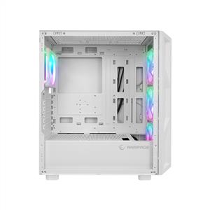 RAMPAGE HUMBLE MESH BEYAZ 4x120mm RGB Fanlı 650W 80Plus BRONZE MidT ATX GAMING KASA