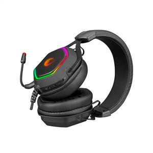 Rampage RM-K50 SELECT Usb 7.1 RGB Ledli Gaming Oyuncu Mikrofonlu Kulaklık - Siyah
