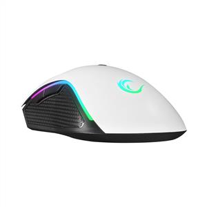 RAMPAGE SMX-R44 V2 12800 DPI RGB KABLOLU GAMING MOUSE - BEYAZ