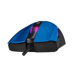 RAMPAGE SMX-R44 V2 12800 DPI RGB KABLOLU GAMING MOUSE - MAVİ