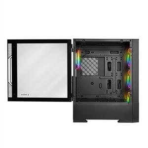RAMPAGE INSPIRER MESH SİYAH 4x120mm ARGB Fanlı 650W 80PLUS MidT ATX GAMING KASA