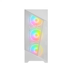 RAMPAGE INSPIRER MESH BEYAZ 4x120mm ARGB Fanlı 650W 80PLUS MidT ATX GAMING KASA