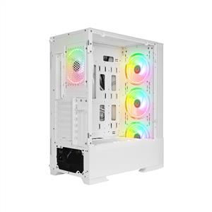 RAMPAGE INSPIRER MESH BEYAZ 4x120mm ARGB Fanlı 650W 80PLUS MidT ATX GAMING KASA