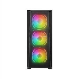 RAMPAGE GLARE MESH SİYAH 4x120mm ARGB Fanlı 650W 80PLUS MidT ATX GAMING KASA