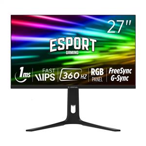 RAMPAGE 27" ELLIPSE EL27R360F 1Ms 360Hz FULL HD IPS GAMING MONİTÖR