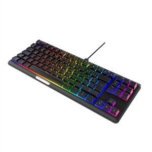 RAMPAGE CLAW RED RAINBOW RED SWITCH MEKANİK GAMING KLAVYE-SİYAH