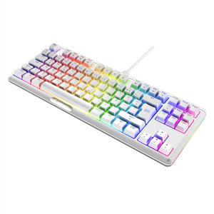 RAMPAGE CLAW BEYAZ RED RAINBOW RED SWITCH MEKANİK GAMING KLAVYE