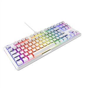 RAMPAGE CLAW BEYAZ BLUE RAINBOW BLUE SWITCH MEKANİK GAMING KLAVYE