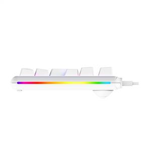 RAMPAGE CLAW BEYAZ BLUE RAINBOW BLUE SWITCH MEKANİK GAMING KLAVYE