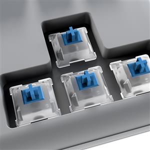 RAMPAGE CLAW BEYAZ BLUE RAINBOW BLUE SWITCH MEKANİK GAMING KLAVYE