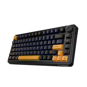 RAMPAGE QUELL GASKET OIL SWITCH MEKANİK GAMING KLAVYE-SİYAH