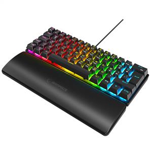RAMPAGE ALLY K11 SİYAH RGB RED SWITCH MEKANİK GAMING KLAVYE-SİYAH